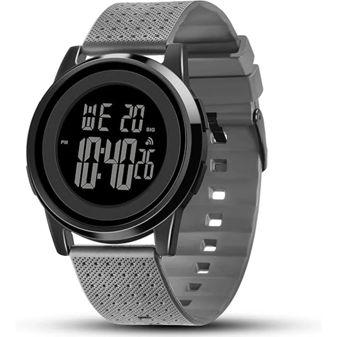 Slimline Sportuhr - Wasserdicht - Digitale Anzeige