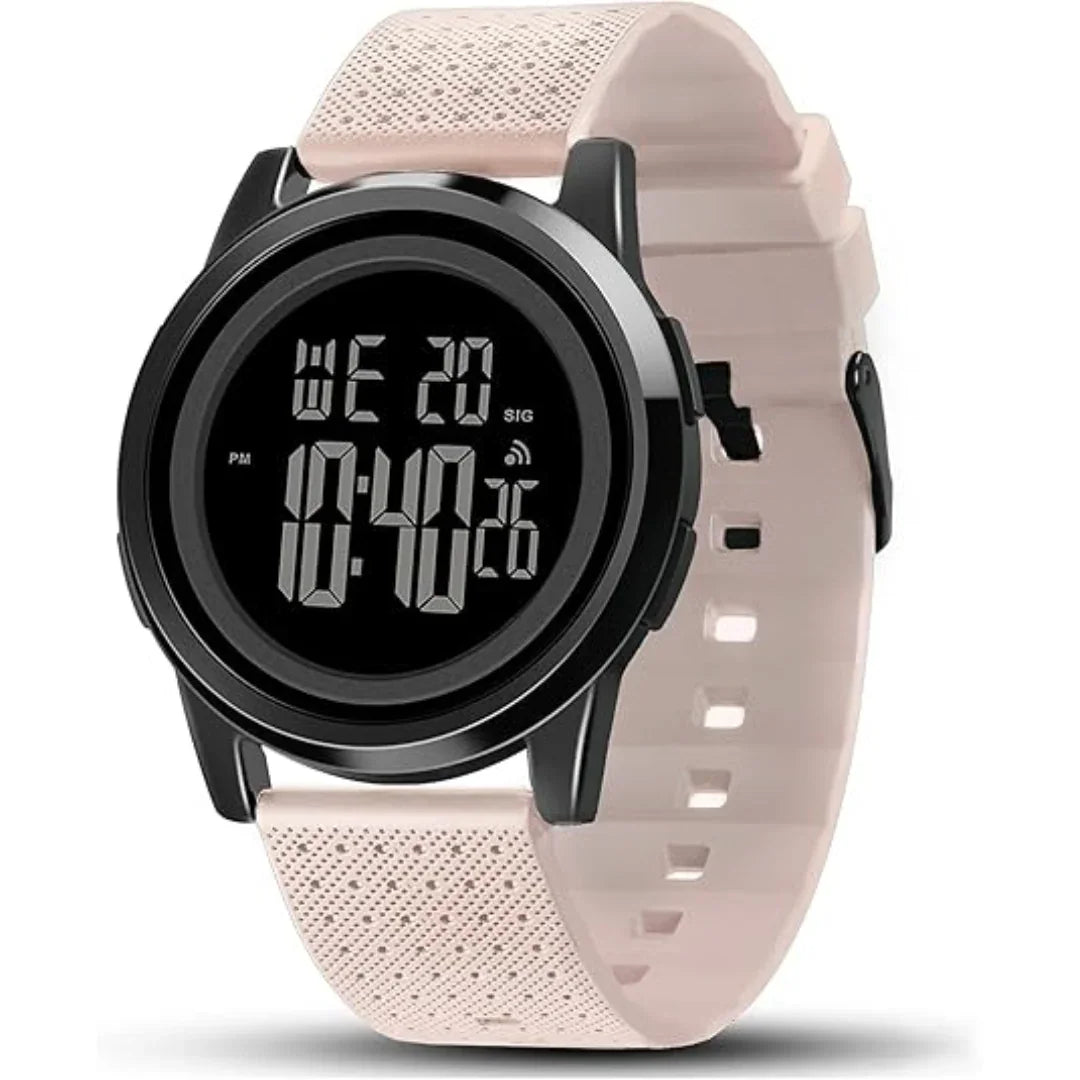 Slimline Sportuhr - Wasserdicht - Digitale Anzeige