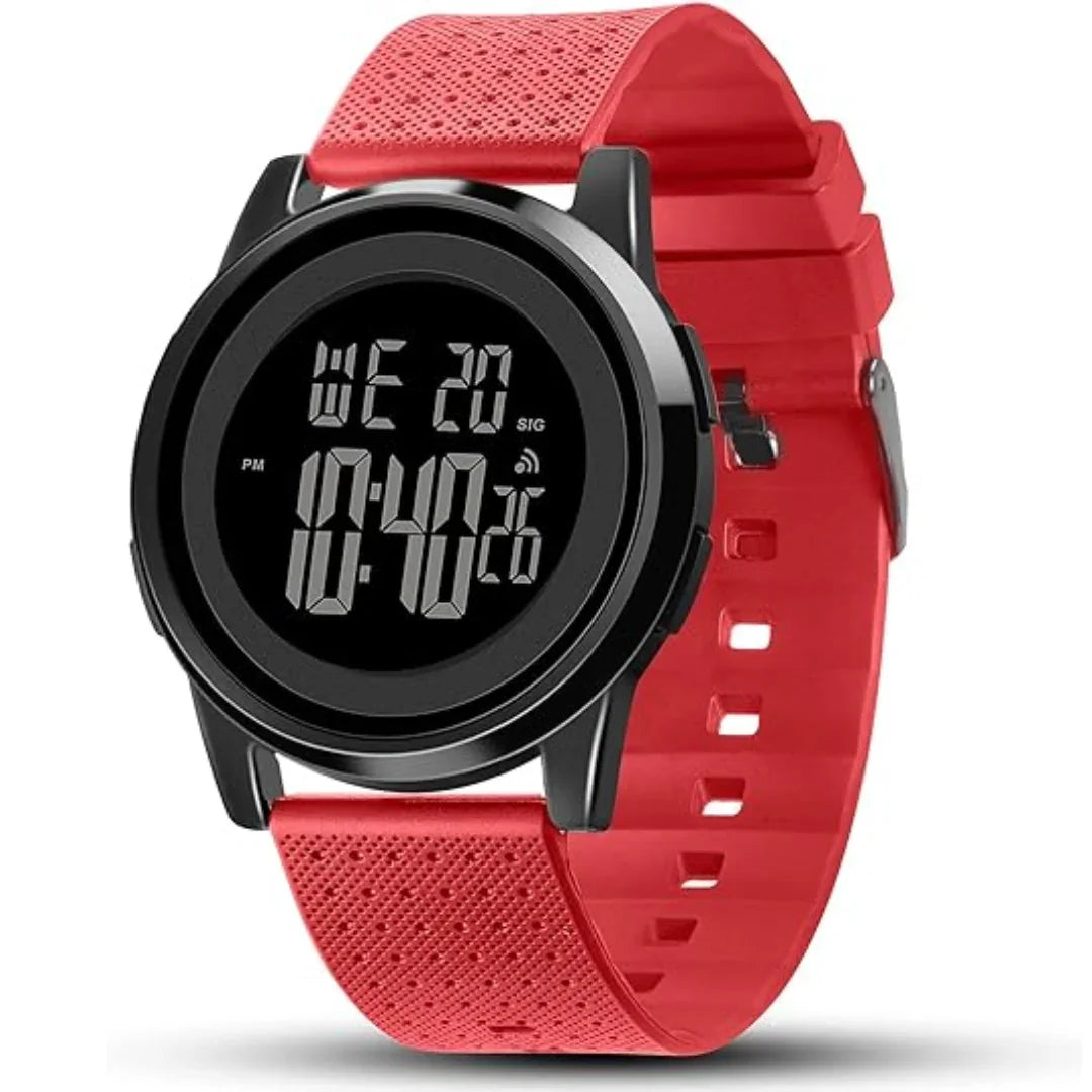 Slimline Sportuhr - Wasserdicht - Digitale Anzeige
