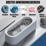 Ultraschallreiniger | 360° gründliche Reinigung für Schmuck & Brillen | Tragbar | GlanzPro