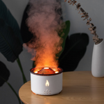 Luftbefeuchter mit Vulkan-Design und 7-farbigem LED-Licht