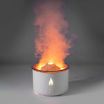 Luftbefeuchter mit Vulkan-Design und 7-farbigem LED-Licht