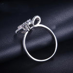 Ring mit Kristallknoten aus Schweiz