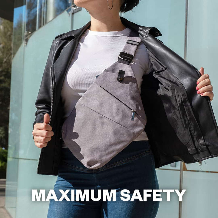 Stylish Multi-functional Chest Bag for Active Men