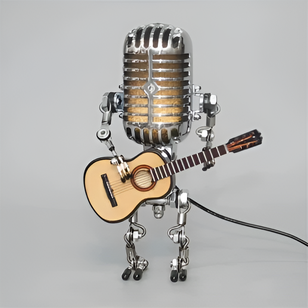 Modern Robotic Table Lamp with Flexibly Adjustable Light