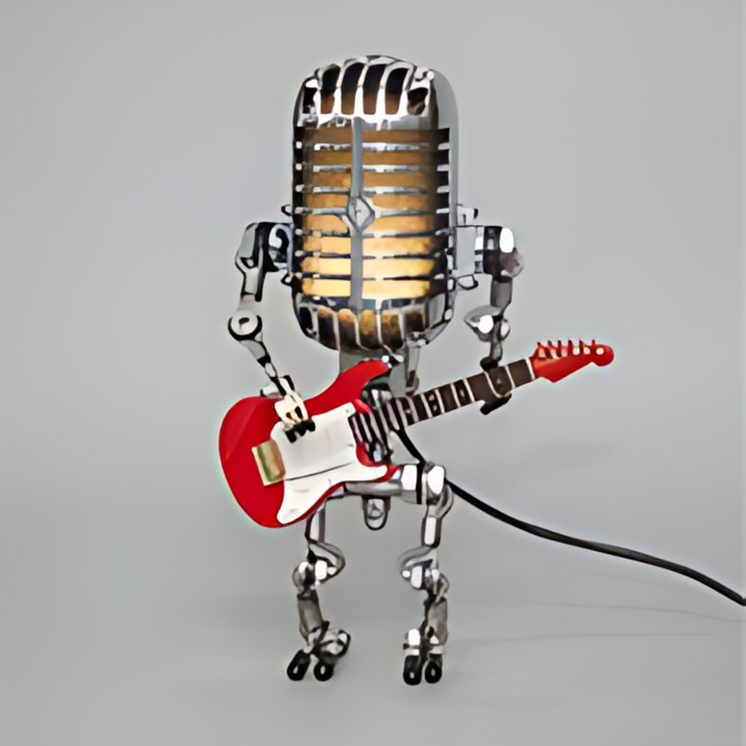 Modern Robotic Table Lamp with Flexibly Adjustable Light