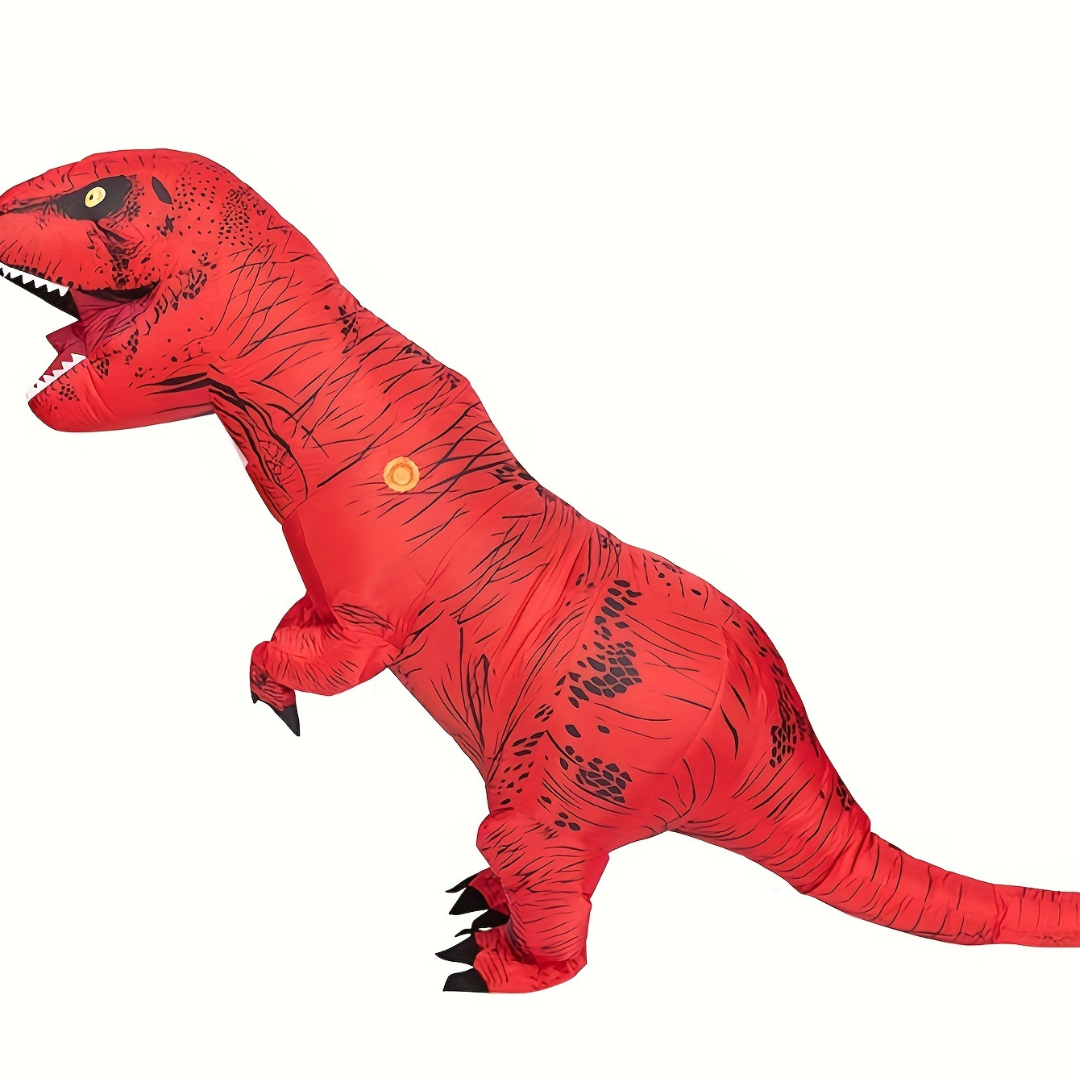 Gigantisches T-Rex Kostüm für Unisex – Aufblasbar und Bequem