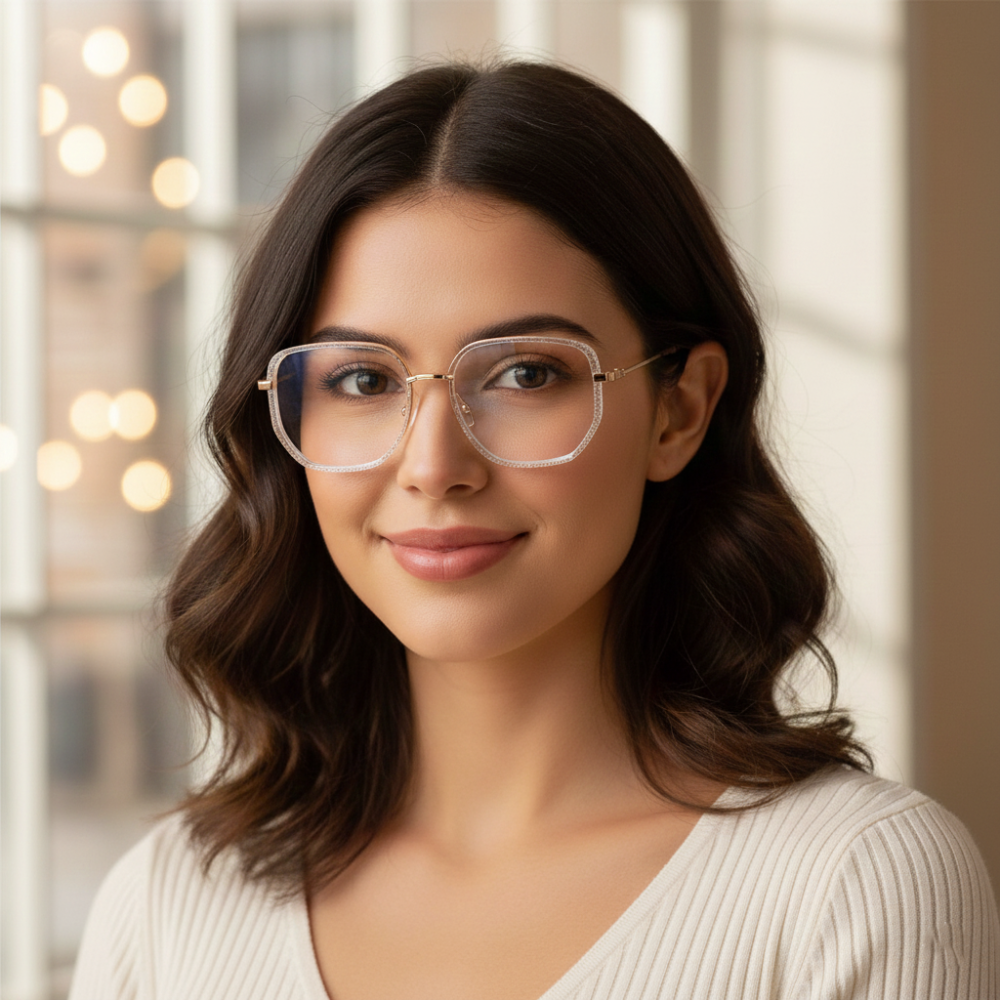 Transparente Lesebrille für klares Sehen – Unisex-Design