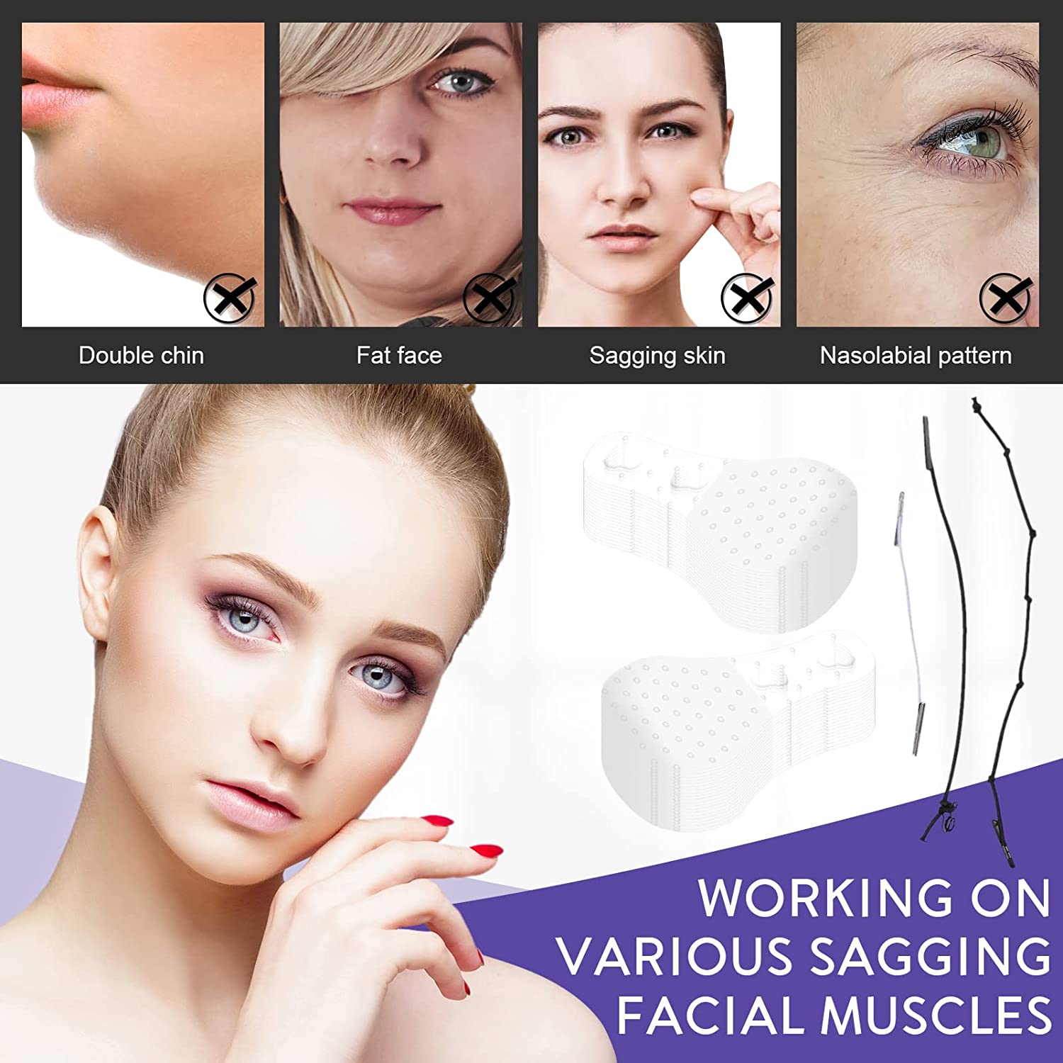Unsichtbare Facelift-Patches für sofortige Verjüngung