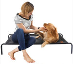 Hochwertiges Mesh-Hundebett mit erhöhtem Design