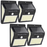 Solarbetriebene Bewegungsmelder mit 100 LEDs | LuminaGuard