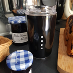 Eleganter Thermobecher aus Edelstahl – 500ml Isolierbecher für heiße und kalte Getränke