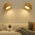 Wiederaufladbare Wandlampe mit 360° Drehung
