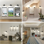 Wiederaufladbare Wandleuchte mit 360° Flexibilität