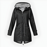 Modische Lange Regenjacke für Damen – Wetterfest und Stilvoll