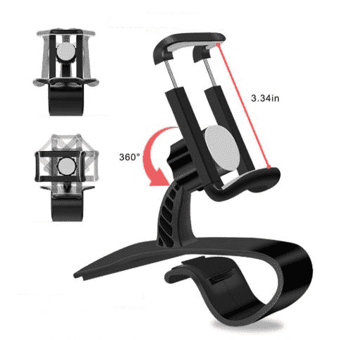 Flexibler Auto Handyhalter für sicheres Navigieren
