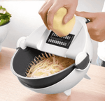 All-in-One Gemüseschneider und Abtropfschüssel | VeggieMaster