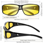 Nachtblick | Polarisierte Fahrbrille für sicheres Fahren bei Nacht