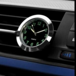 Mini Analog Uhr für Auto – Stilvolles Klebendes Design für Innenraum