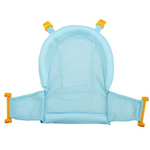 Knickbare Babybadewanne mit rutschfestem Sitz und Sicherheitsgurt
