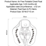 Schwimmhilfe für Babys mit Dach – Sicherheitsgurt und UV-Schutz