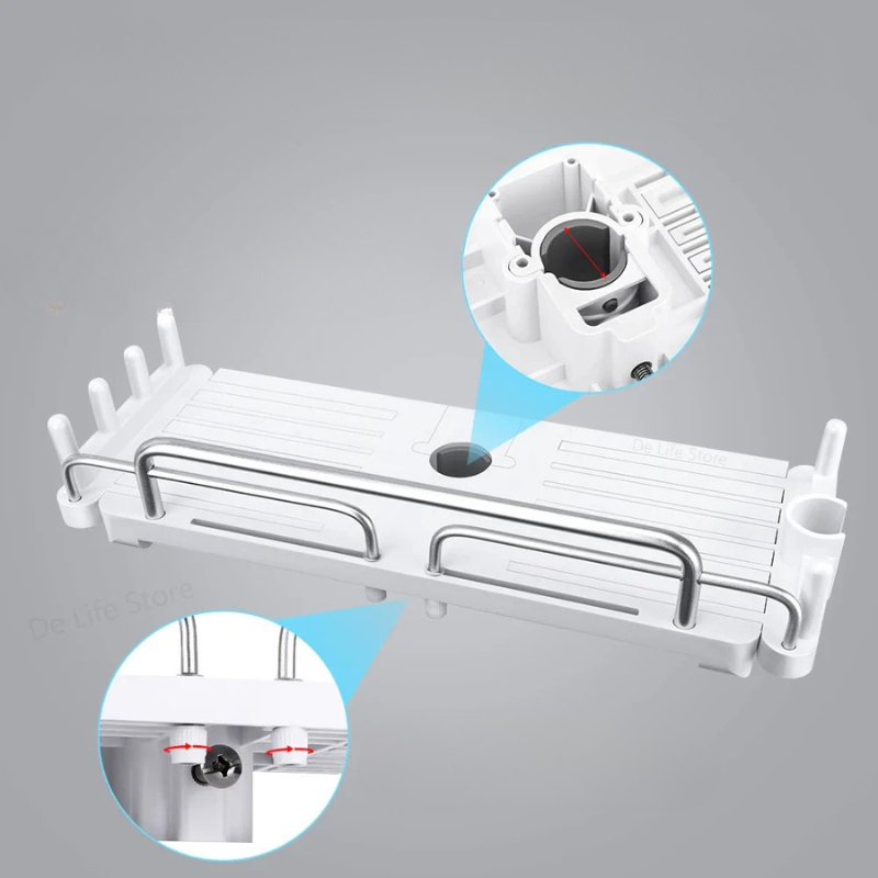 Erweiterbarer Schrankorganizer mit Schublade – Platzsparend und verstellbar