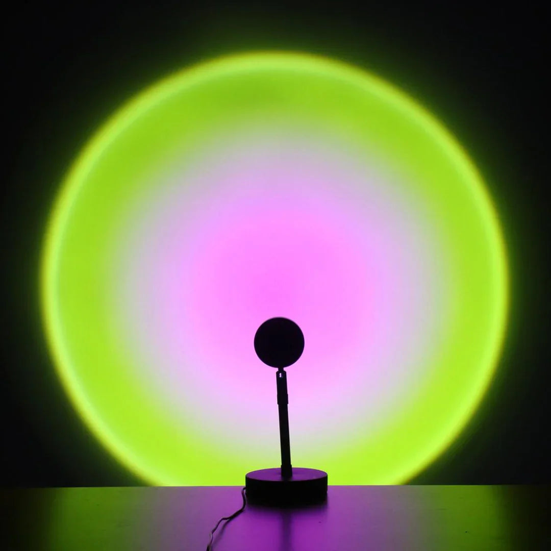 Portable Sunset Projector with Music Control