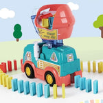 Domino Lkw im Montessori-Stil