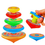 Spiele mit stapelbarem Kreiselspielzeug