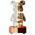 Enchanting 3D Bear Lamp with Mesmerizing Light Effects