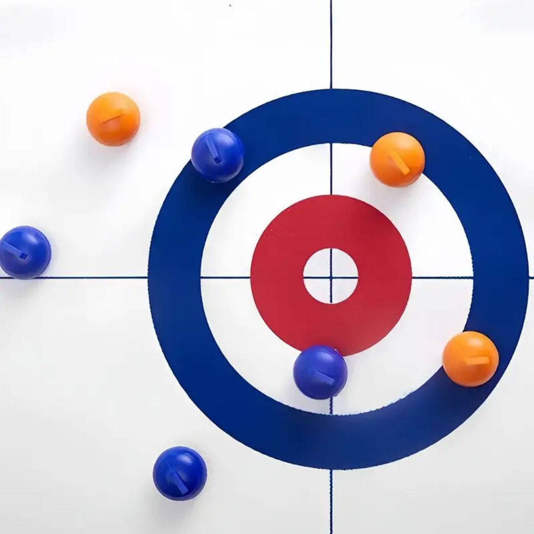 Kleines Curling Spiel für den Heimgebrauch