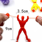 10er Set Kletterspielzeug für Kinder – Klebrige Figuren