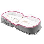 Tragbares 2-in-1 Babybett mit Wickeltasche für Reisen