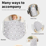 Weiche Babydecke mit Schafmotiven – Kuschelige Decke für den Kinderwagen