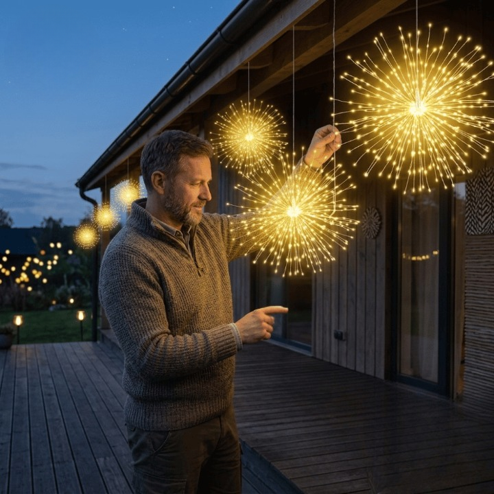 Sonnenstrahl Lichtspiele – Automatische LED Außenbeleuchtung