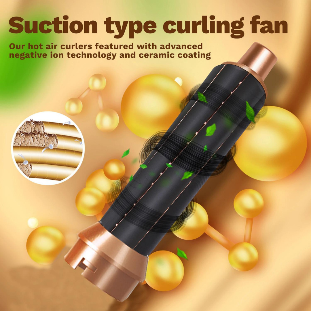 Versatile hair dryer for creative styling