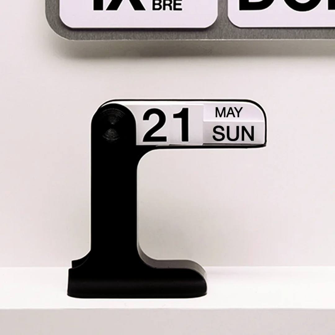 Zeitloser Design-Kalender für jeden Tag
