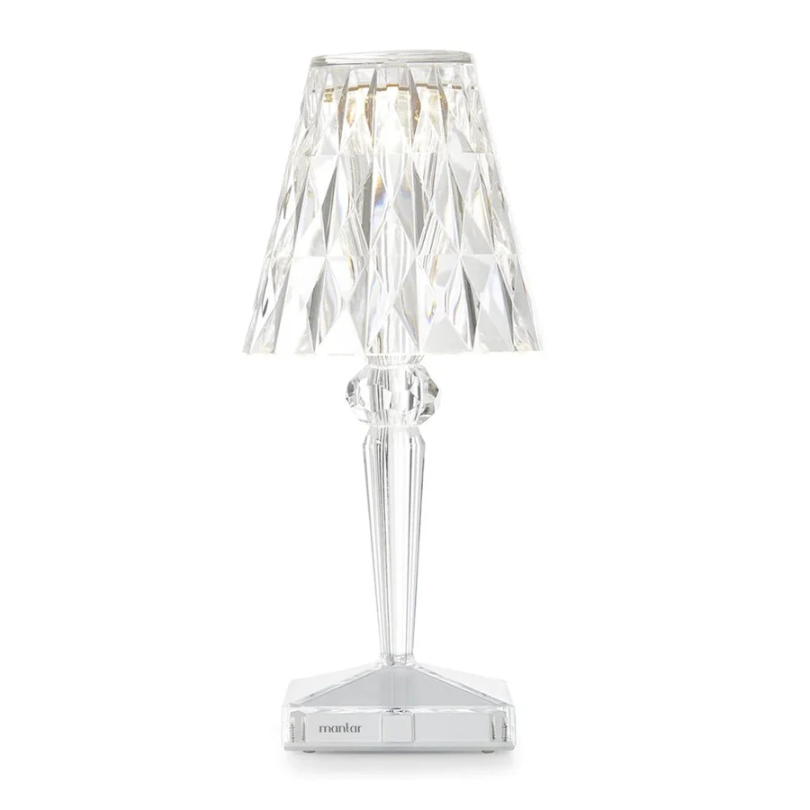 Elegante Tischlampe im Kristall-Look - GlanzLicht