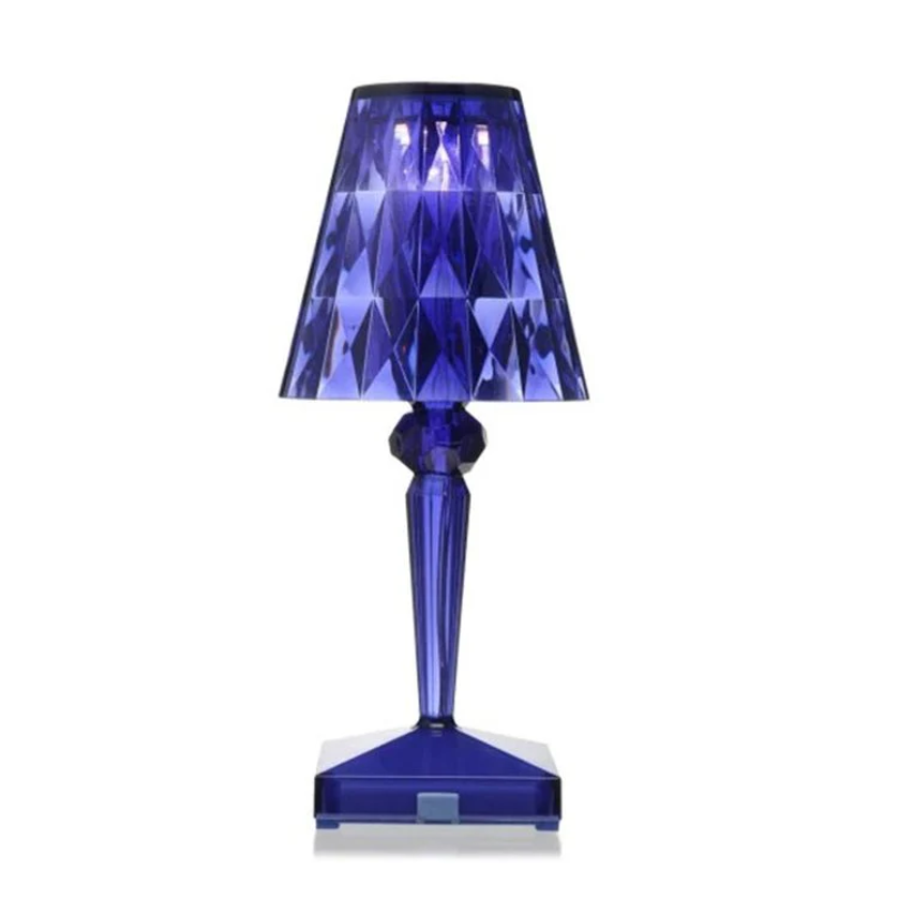 Elegante Tischlampe im Kristall-Look - GlanzLicht