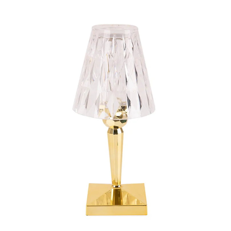 Elegante Tischlampe im Kristall-Look - GlanzLicht