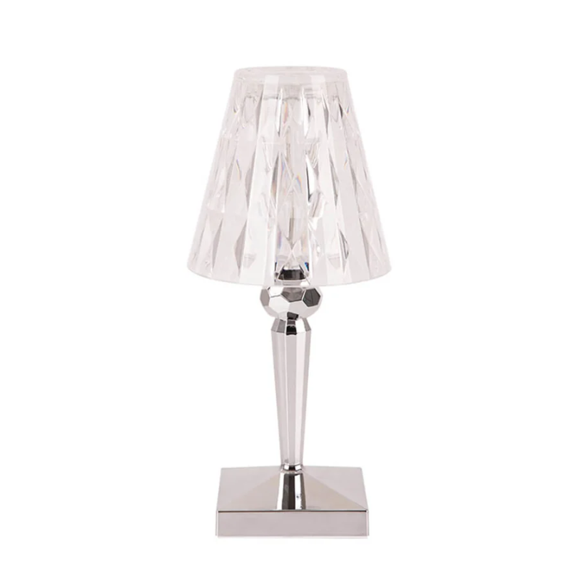Elegante Tischlampe im Kristall-Look - GlanzLicht