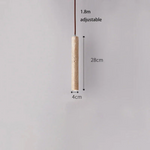 Elegante LED Hängeleuchte – Minimalistisches Design in Warmweiß