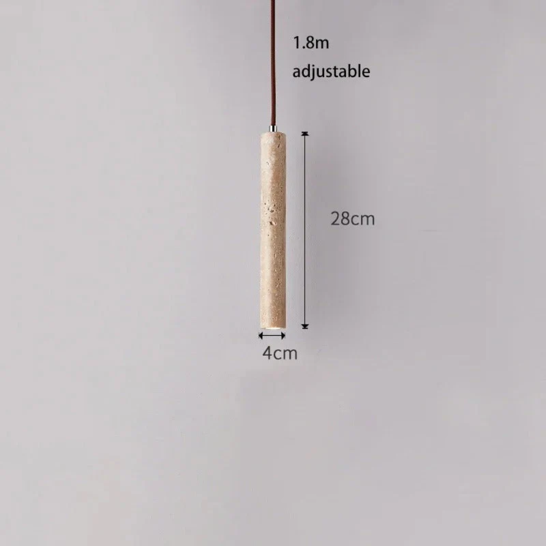 Elegante LED Hängeleuchte – Minimalistisches Design in Warmweiß