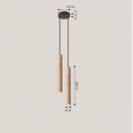 Elegante LED Hängeleuchte – Minimalistisches Design in Warmweiß