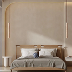 Elegante LED Hängeleuchte – Minimalistisches Design in Warmweiß