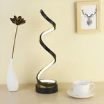 Elegante Spiralförmige LED Tischlampe mit Dimmer – 19W
