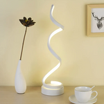 Elegante Spiralförmige LED Tischlampe mit Dimmer – 19W