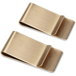 Eleganter Geldclip mit Kartenhalter – 2er Set