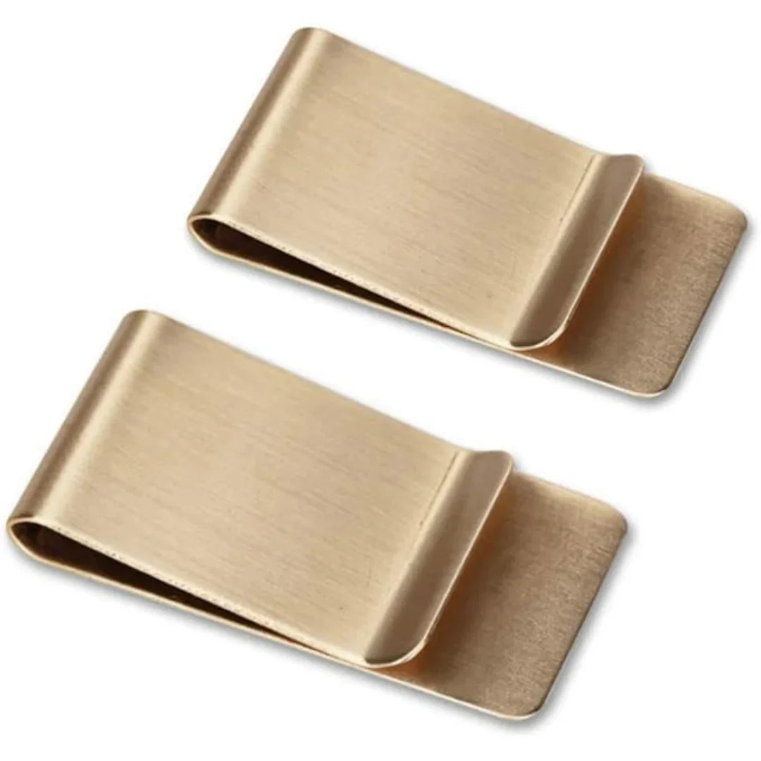 Eleganter Geldclip mit Kartenhalter – 2er Set