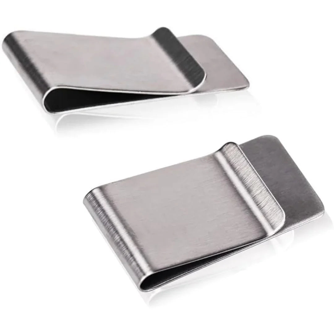 Eleganter Geldclip mit Kartenhalter – 2er Set